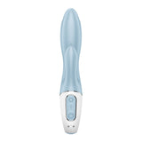 Buy Satisfyer Air Pump Bunny 1 - Blue USB Rechargeable Inflatable Rabbit Vibrator – Naughtyhut NZ sex toys online. Discreet delivery & top brands.