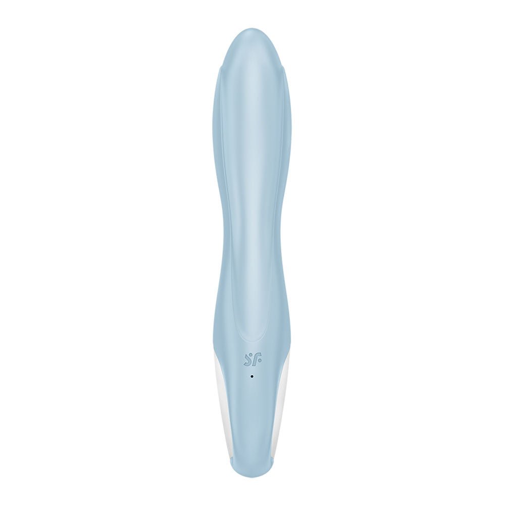 Satisfyer Air Pump Bunny 1 - Blue USB Rechargeable Inflatable Rabbit Vibrator – Sex toys NZ by Naughtyhut. Discreet delivery nationwide.