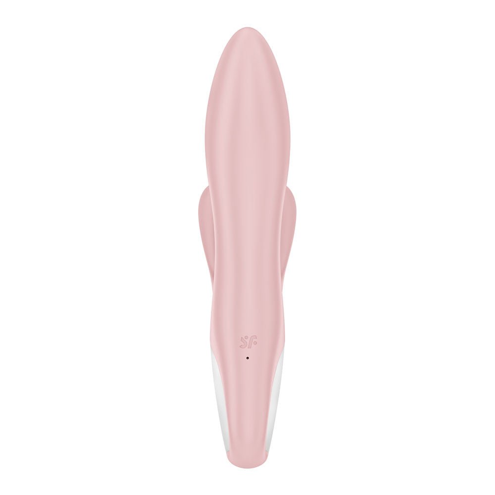 Satisfyer Air Pump Bunny 3 - Pink USB Rechargeable Inflatable Rabbit Vibrator – Sex toys NZ by Naughtyhut. Discreet delivery nationwide.