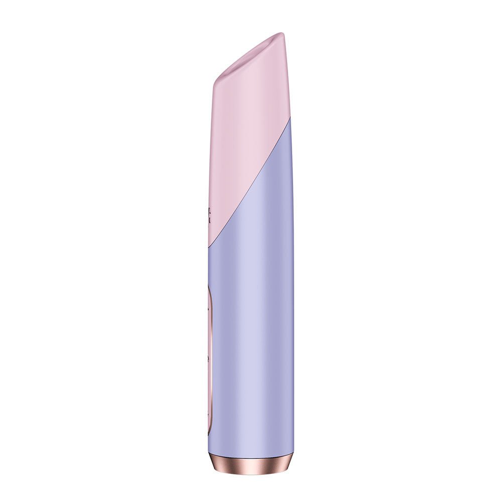 Buy Satisfyer Bold Kiss - Purple USB Rechargeable Air Pulse Stimulator – Naughtyhut NZ sex toys online. Discreet delivery & top brands.