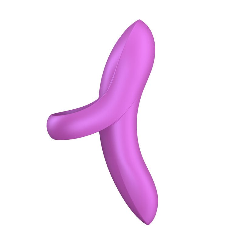 Satisfyer Bold Lover - Dark Pink USB Rechargeable Finger Stimulator – Sex toys NZ by Naughtyhut. Discreet delivery nationwide.