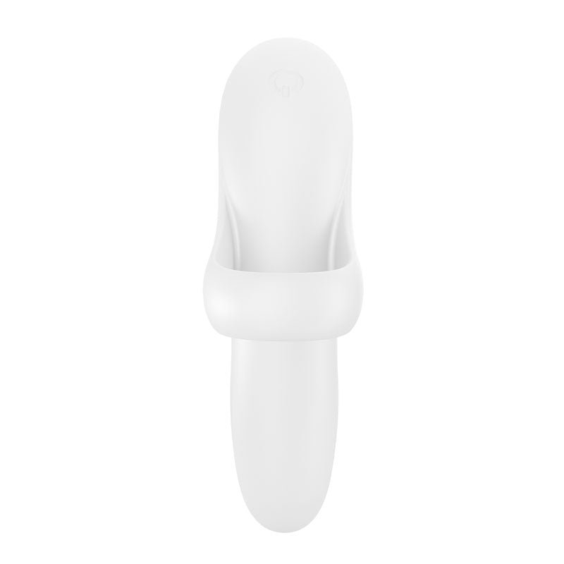 Buy Satisfyer Bold Lover - White USB Rechargeable Finger Stimulator – Naughtyhut NZ sex toys online. Discreet delivery & top brands.
