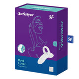 Buy Satisfyer Bold Lover - White USB Rechargeable Finger Stimulator – Naughtyhut NZ sex toys online. Discreet delivery & top brands.