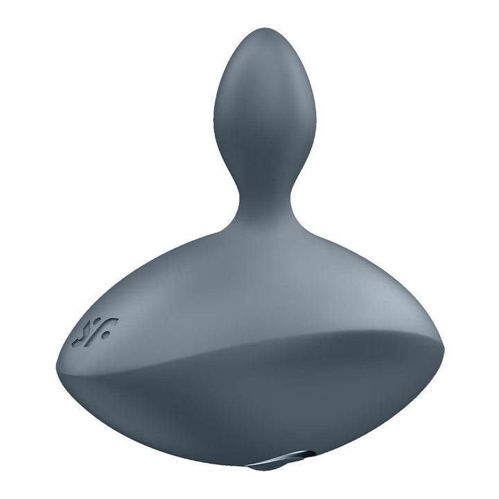 Satisfyer Booty Absolute Beginners 4 - Grey USB Rechargeable Vibrating Butt Plug – Sex toys NZ by Naughtyhut. Discreet delivery nationwide.