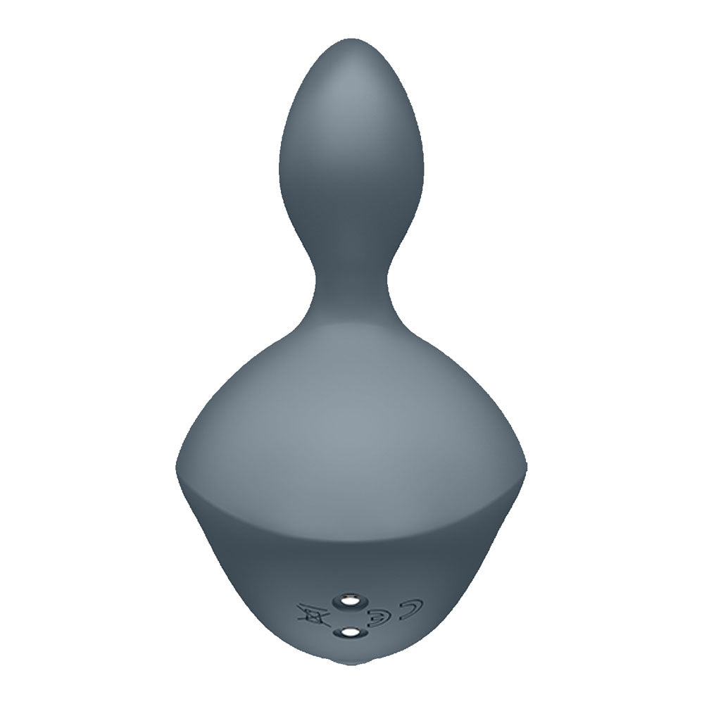 Satisfyer Booty Absolute Beginners 4 - Grey USB Rechargeable Vibrating Butt Plug – Sex toys NZ by Naughtyhut. Discreet delivery nationwide.