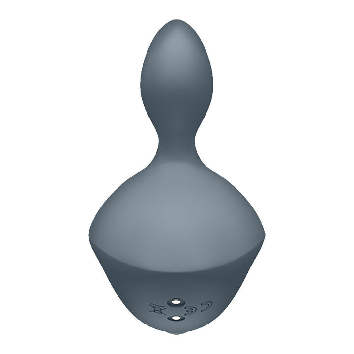 Satisfyer Booty Absolute Beginners 4 - Grey USB Rechargeable Vibrating Butt Plug – Sex toys NZ by Naughtyhut. Discreet delivery nationwide.