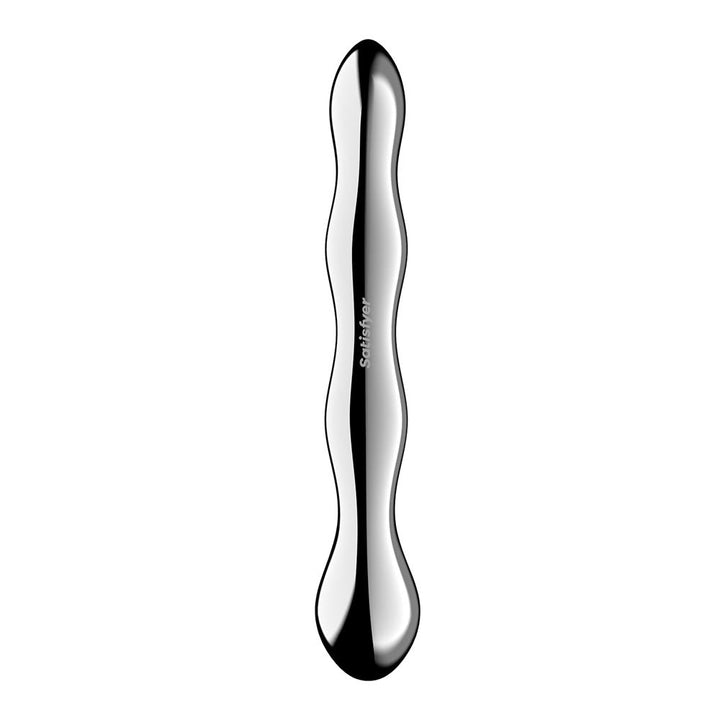 Satisfyer Cosmic Crest 2 - Chrome Steel 20.5 cm Dildo – Sex toys NZ by Naughtyhut. Discreet delivery nationwide.