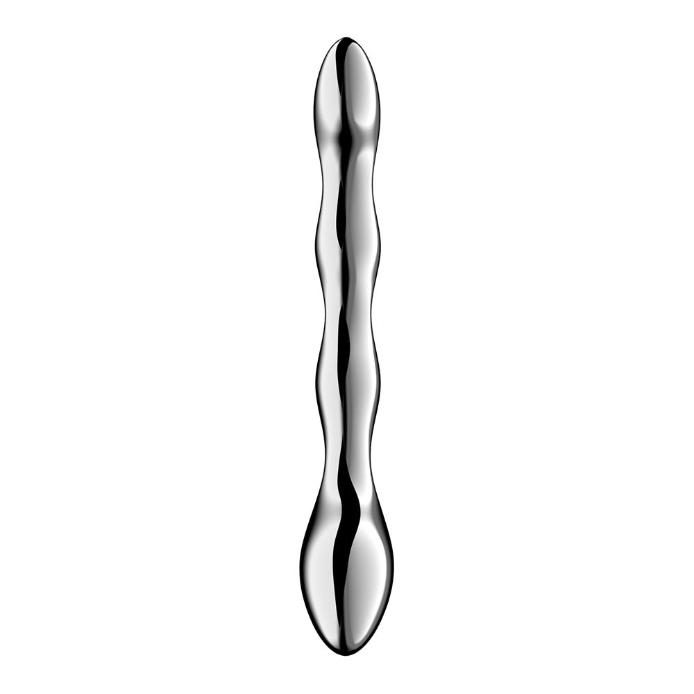 Buy Satisfyer Cosmic Crest 2 - Chrome Steel 20.5 cm Dildo – Naughtyhut NZ sex toys online. Discreet delivery & top brands.