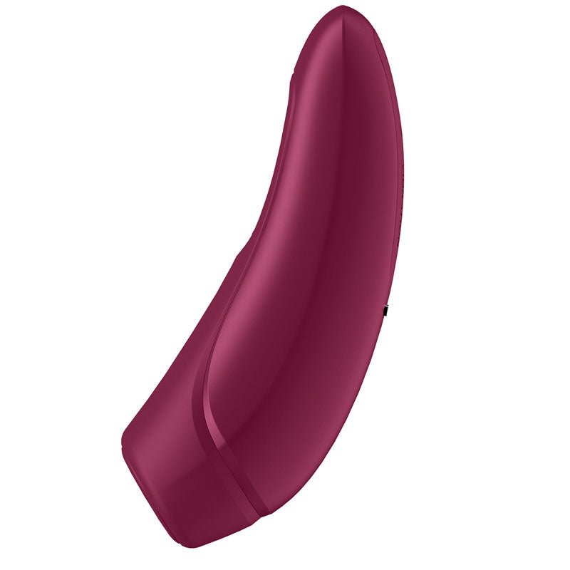 Satisfyer Curvy 1+ - App Contolled Touch - Free USB - Rechargeable Clitoral Stimulator with Vibration – Sex toys NZ by Naughtyhut. Discreet delivery nationwide.