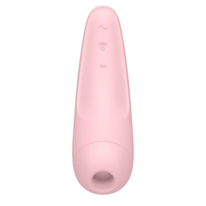 Satisfyer Curvy 2+ - App Contolled Touch - Free USB - Rechargeable Clitoral Stimulator with Vibration – Sex toys NZ by Naughtyhut. Discreet delivery nationwide.