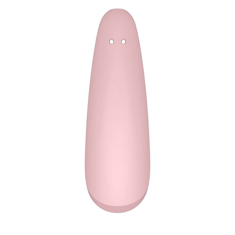 Buy Satisfyer Curvy 2+ - App Contolled Touch - Free USB - Rechargeable Clitoral Stimulator with Vibration – Naughtyhut NZ sex toys online. Discreet delivery & top brands.