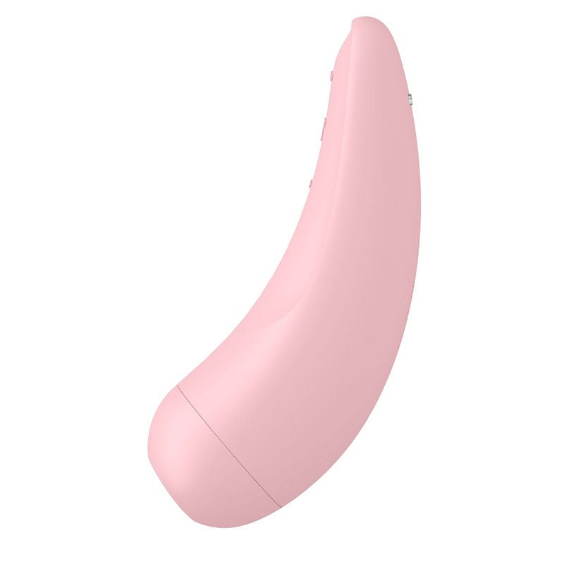 Buy Satisfyer Curvy 2+ - App Contolled Touch - Free USB - Rechargeable Clitoral Stimulator with Vibration – Naughtyhut NZ sex toys online. Discreet delivery & top brands.