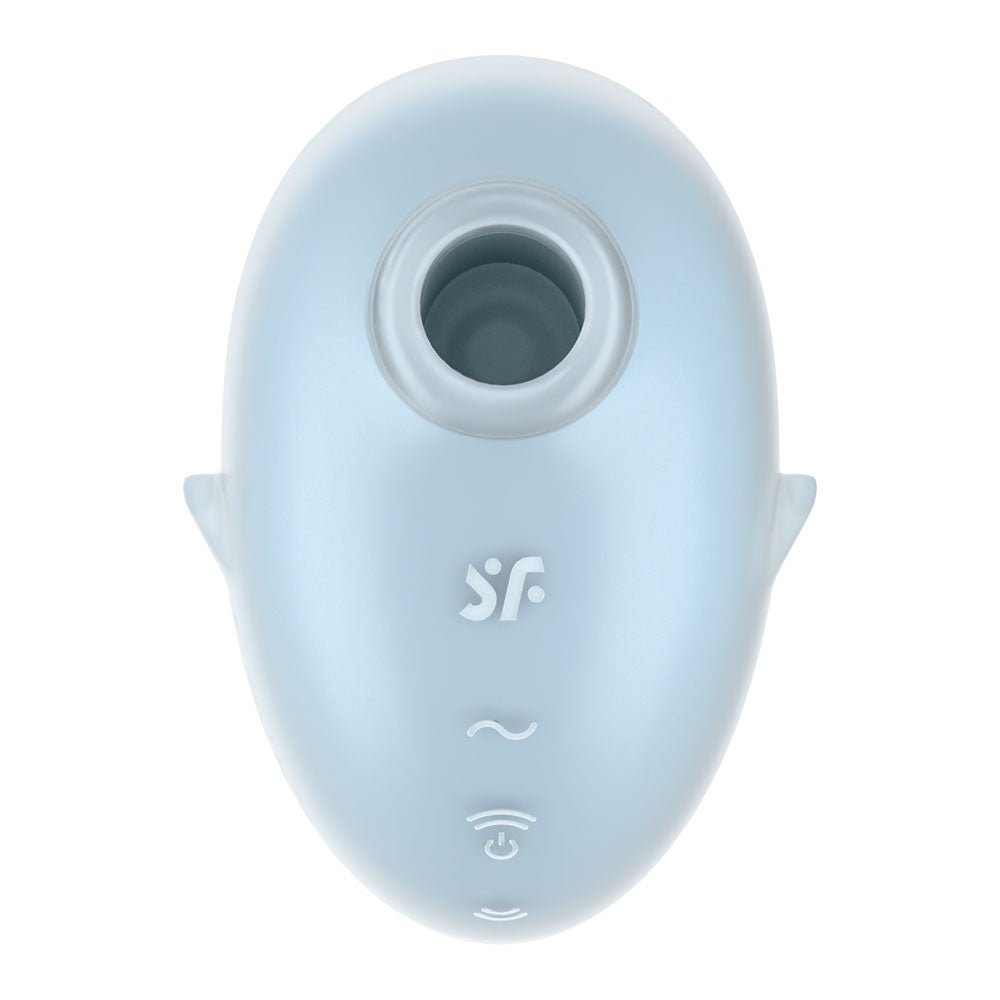 Satisfyer Cutie Ghost - Blue - Blue USB Rechargeable Air Pulse Stimulator – Sex toys NZ by Naughtyhut. Discreet delivery nationwide.