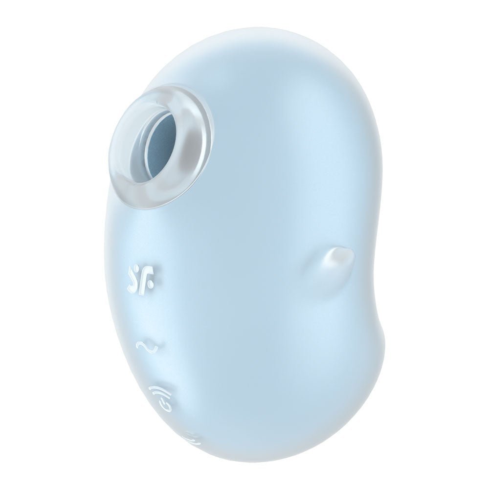 Satisfyer Cutie Ghost - Blue - Blue USB Rechargeable Air Pulse Stimulator – Sex toys NZ by Naughtyhut. Discreet delivery nationwide.