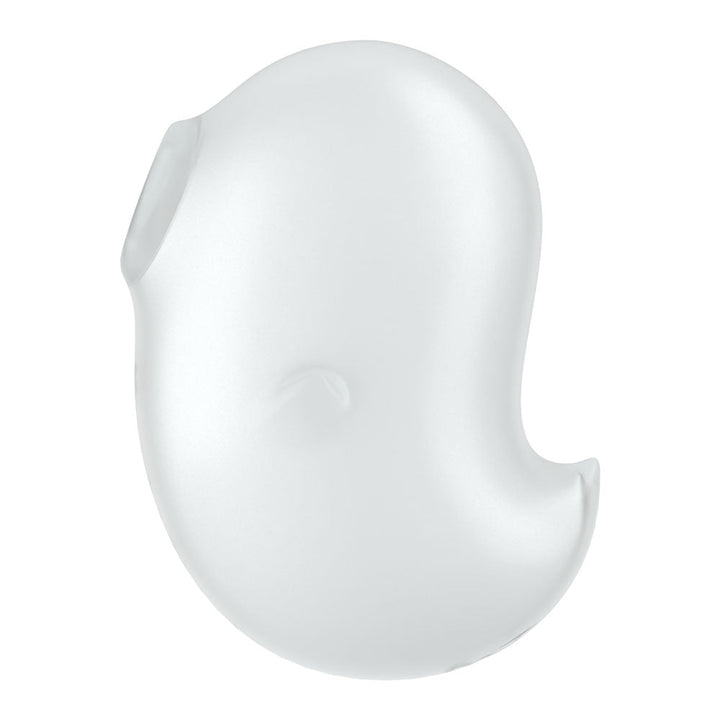 Satisfyer Cutie Ghost - White - White USB Rechargeable Air Pulse Stimulator – Sex toys NZ by Naughtyhut. Discreet delivery nationwide.