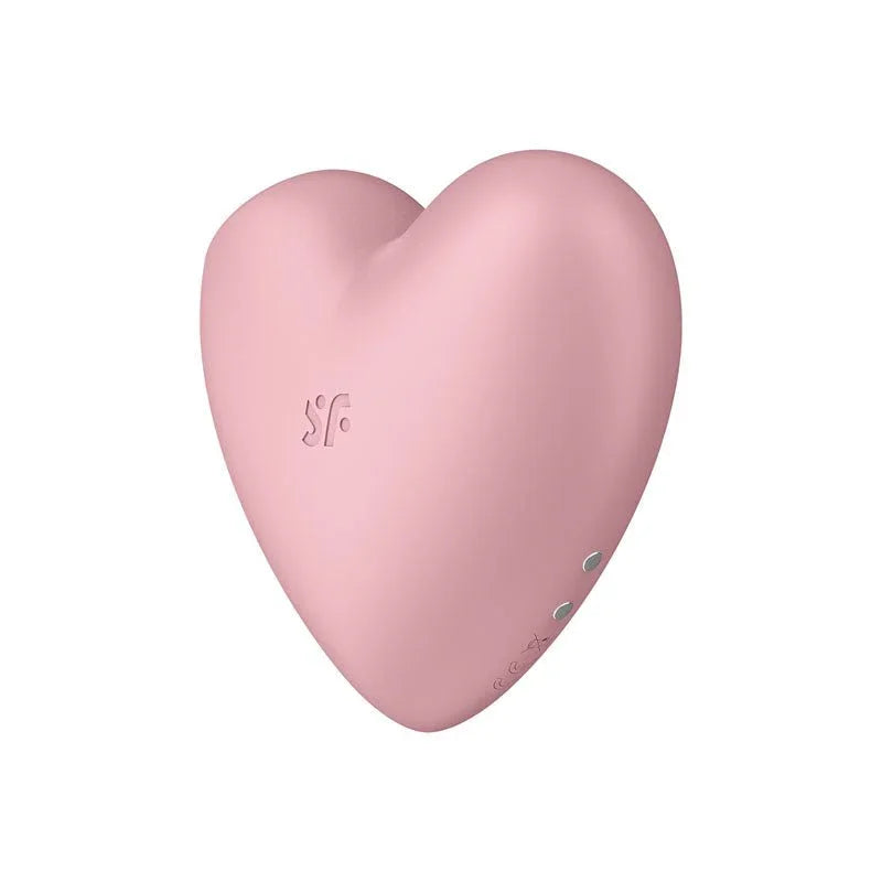 Satisfyer Cutie Heart - Air Pulsation Stimulator in Light Pink, back view