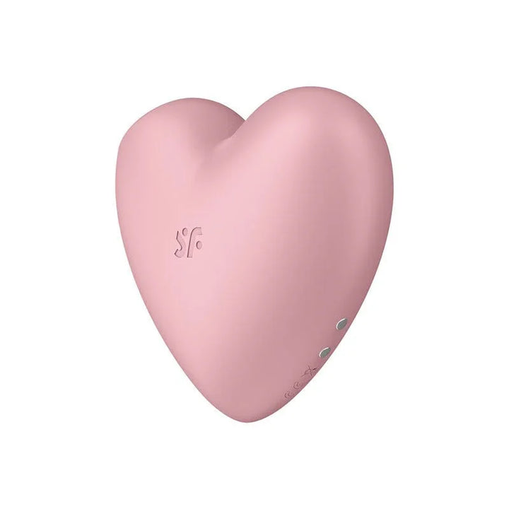 Satisfyer Cutie Heart - Air Pulsation Stimulator in Light Pink, back view