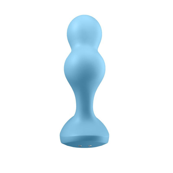 Satisfyer Deep Diver - Light Blue Vibrating Butt Plug with App Control – Sex toys NZ by Naughtyhut. Discreet delivery nationwide.