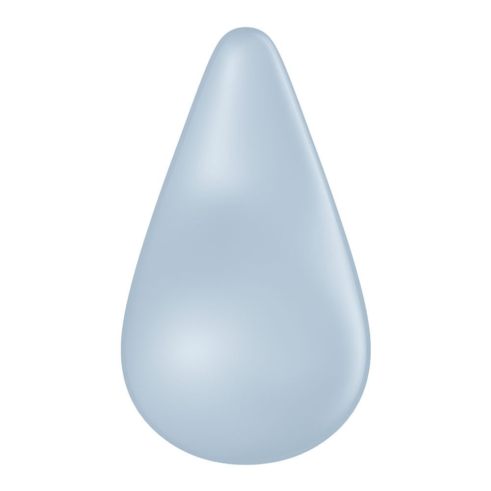 Satisfyer Dew Drop - Light Blue USB Rechargeable Stimulator – Sex toys NZ by Naughtyhut. Discreet delivery nationwide.