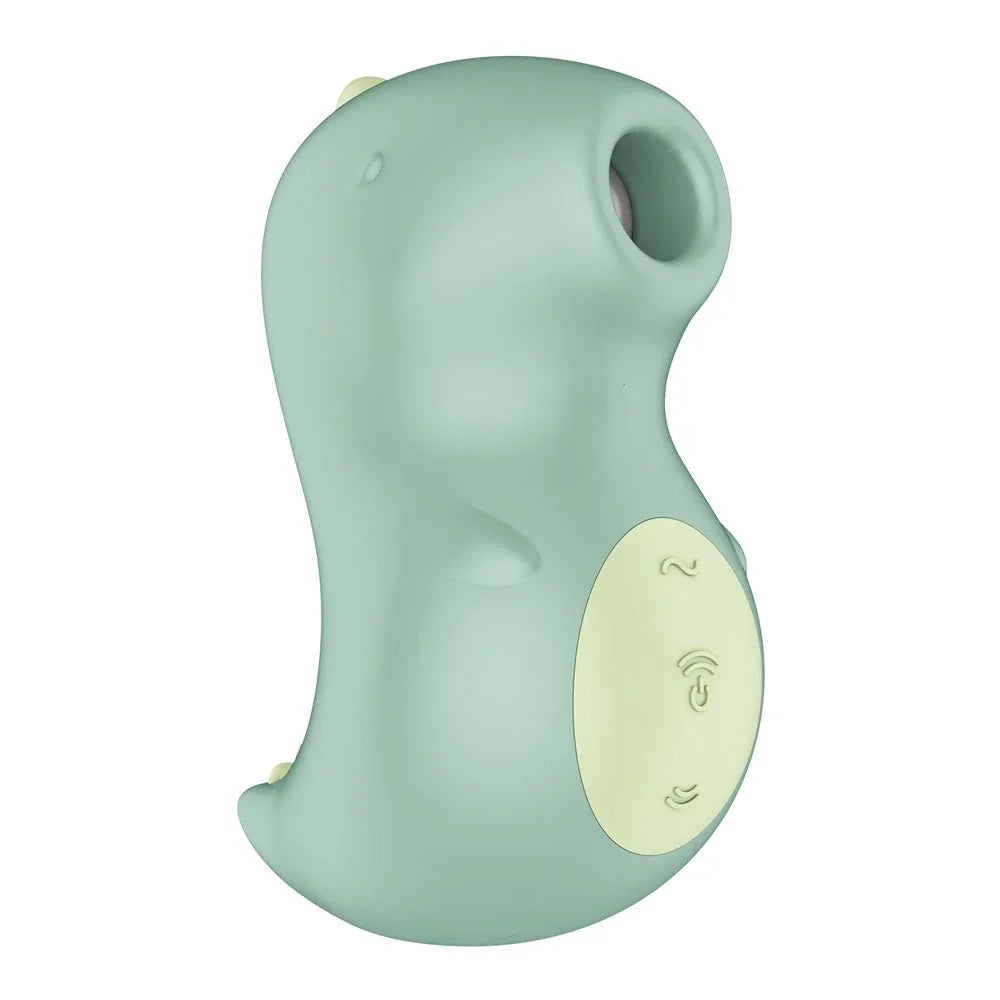 Satisfyer Din-OOOH - Air Pulse Stimulator in Mint Green, front view
