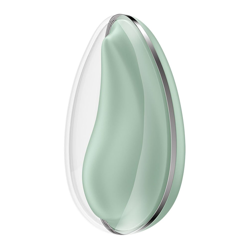 Satisfyer Drop To Go - Mint - Mint Green USB Rechargeable Clitoral Stimulator – Sex toys NZ by Naughtyhut. Discreet delivery nationwide.