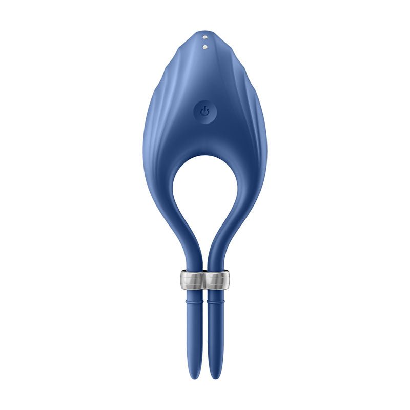 Buy Satisfyer Duelist - Blue Vibrating Adjustable Lasso Cock Ring – Naughtyhut NZ sex toys online. Discreet delivery & top brands.