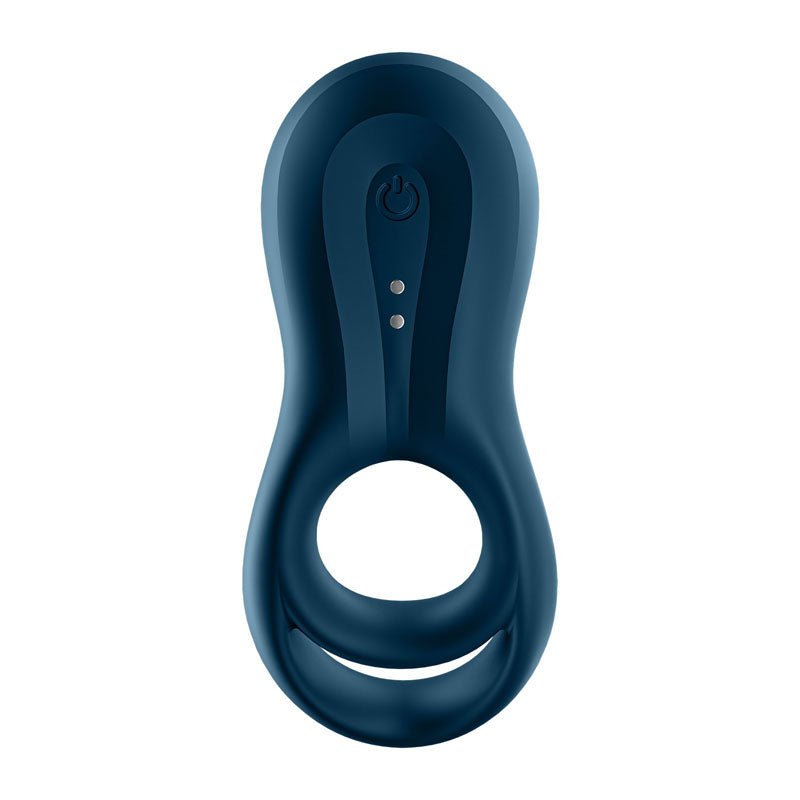 Satisfyer Epic Duo - Navy Blue USB Rechargeable Cock & Balls Ring with App Control – Sex toys NZ by Naughtyhut. Discreet delivery nationwide.