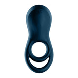Buy Satisfyer Epic Duo - Navy Blue USB Rechargeable Cock & Balls Ring with App Control – Naughtyhut NZ sex toys online. Discreet delivery & top brands.