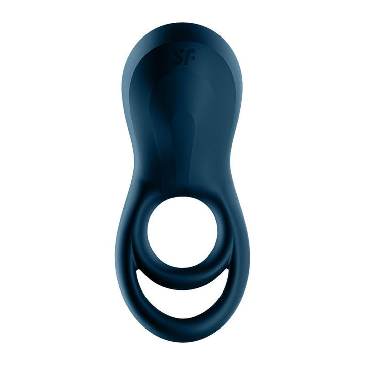 Satisfyer Epic Duo - Navy Blue USB Rechargeable Cock & Balls Ring with App Control – Sex toys NZ by Naughtyhut. Discreet delivery nationwide.