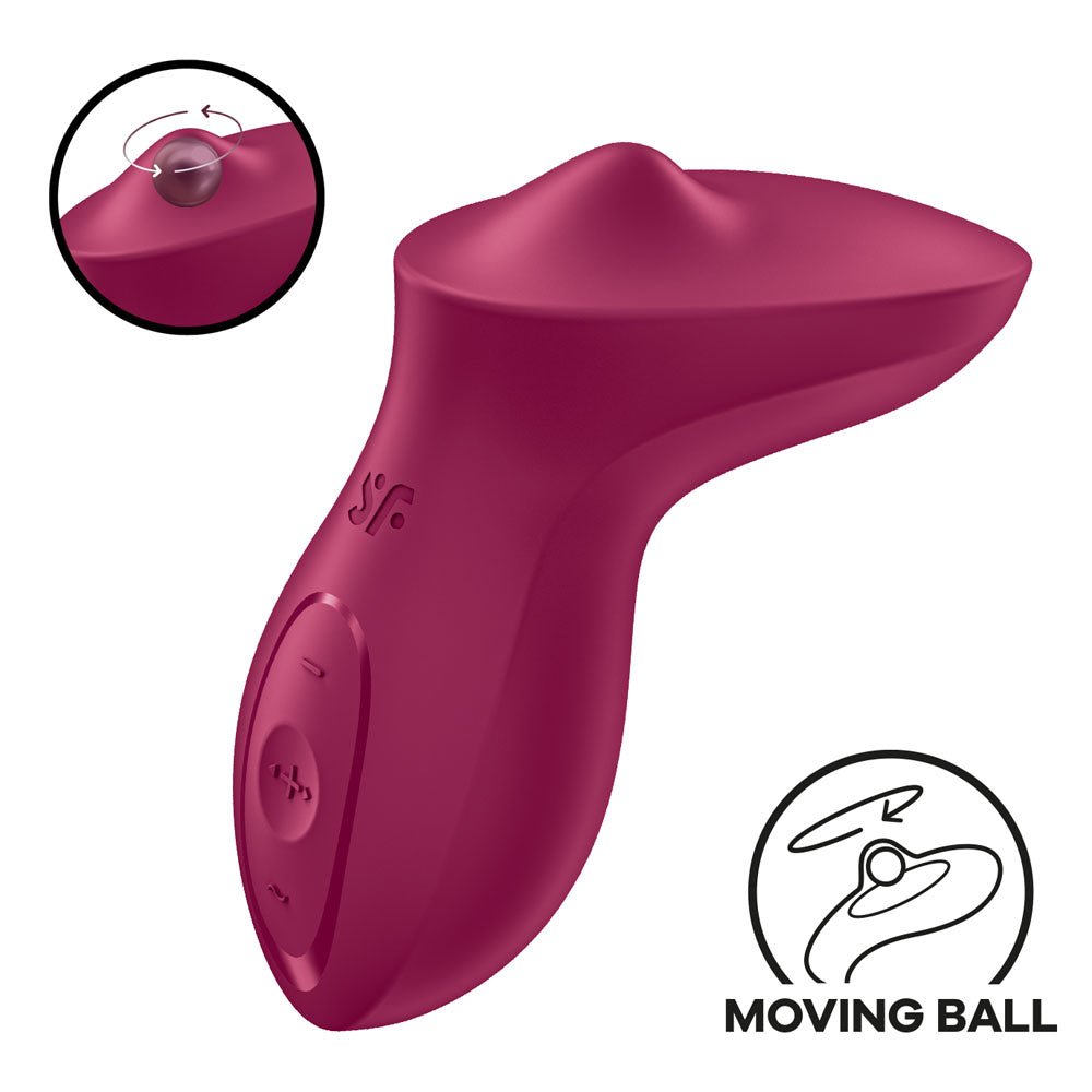 Buy Satisfyer Exciterrr - Berry USB Rechargeable Stimulator – Naughtyhut NZ sex toys online. Discreet delivery & top brands.