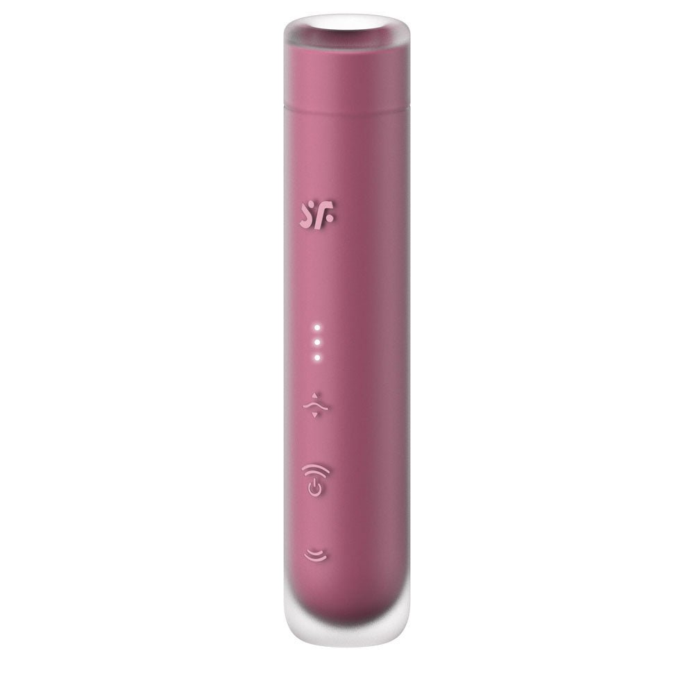 Buy Satisfyer First Kiss - Pink USB Rechargeable Air Pulse Stimulator – Naughtyhut NZ sex toys online. Discreet delivery & top brands.