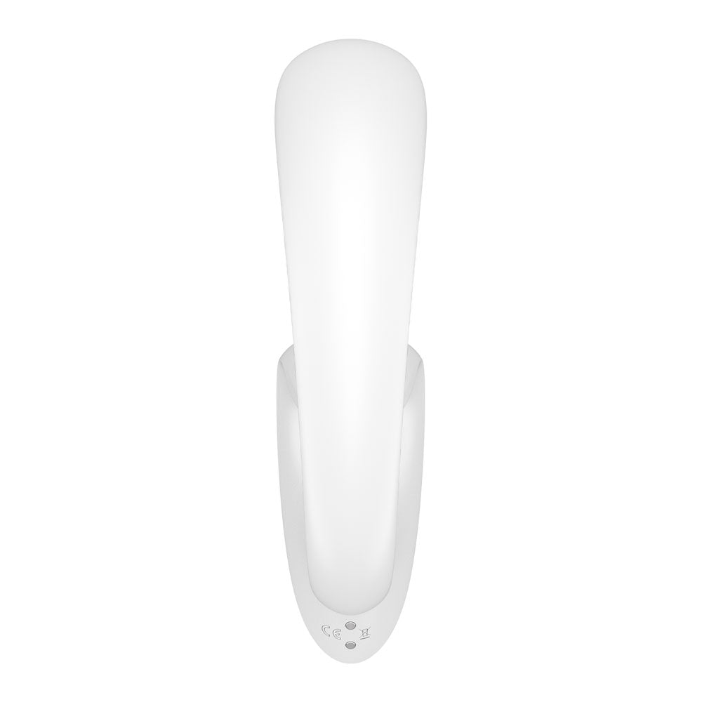 Buy Satisfyer G For Goddess 1 - White - White USB Rechargeable Vibrator with Clit Stim – Naughtyhut NZ sex toys online. Discreet delivery & top brands.