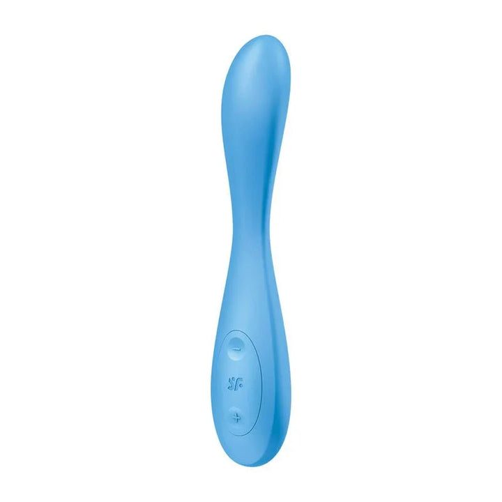 Satisfyer G-Spot Flex 4 - Vibrator in Blue, front view