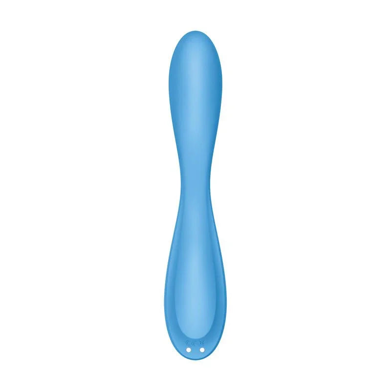 Satisfyer G-Spot Flex 4 - Vibrator in Blue, side profile