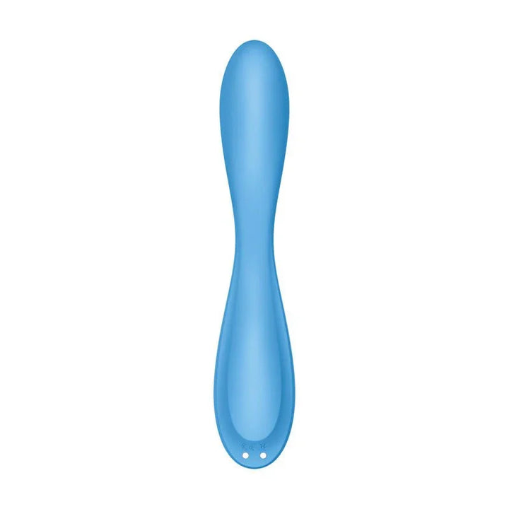 Satisfyer G-Spot Flex 4 - Vibrator in Blue, side profile