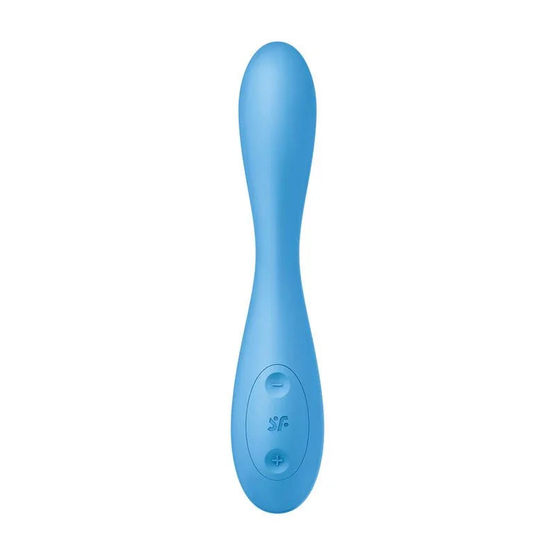 Satisfyer G-Spot Flex 4 - Vibrator in Blue, top view