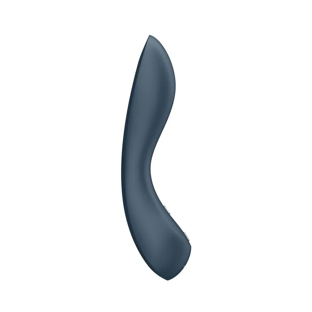 Satisfyer G-Spot Wave 4 - Vibrator in Dark Blue, side profile