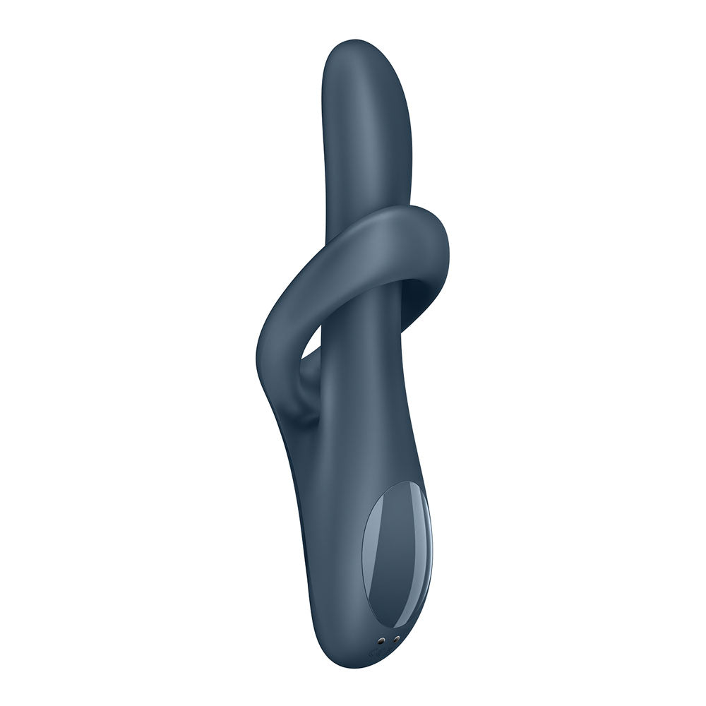 Buy Satisfyer Heat Flex 4 - Grey - Grey USB Rechargeable Heating Vibrator – Naughtyhut NZ sex toys online. Discreet delivery & top brands.