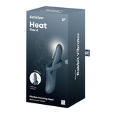 Buy Satisfyer Heat Flex 4 - Grey - Grey USB Rechargeable Heating Vibrator – Naughtyhut NZ sex toys online. Discreet delivery & top brands.