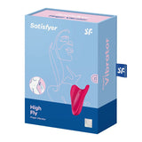 Buy Satisfyer High Fly - Red USB Rechargeable Finger Stimulator – Naughtyhut NZ sex toys online. Discreet delivery & top brands.