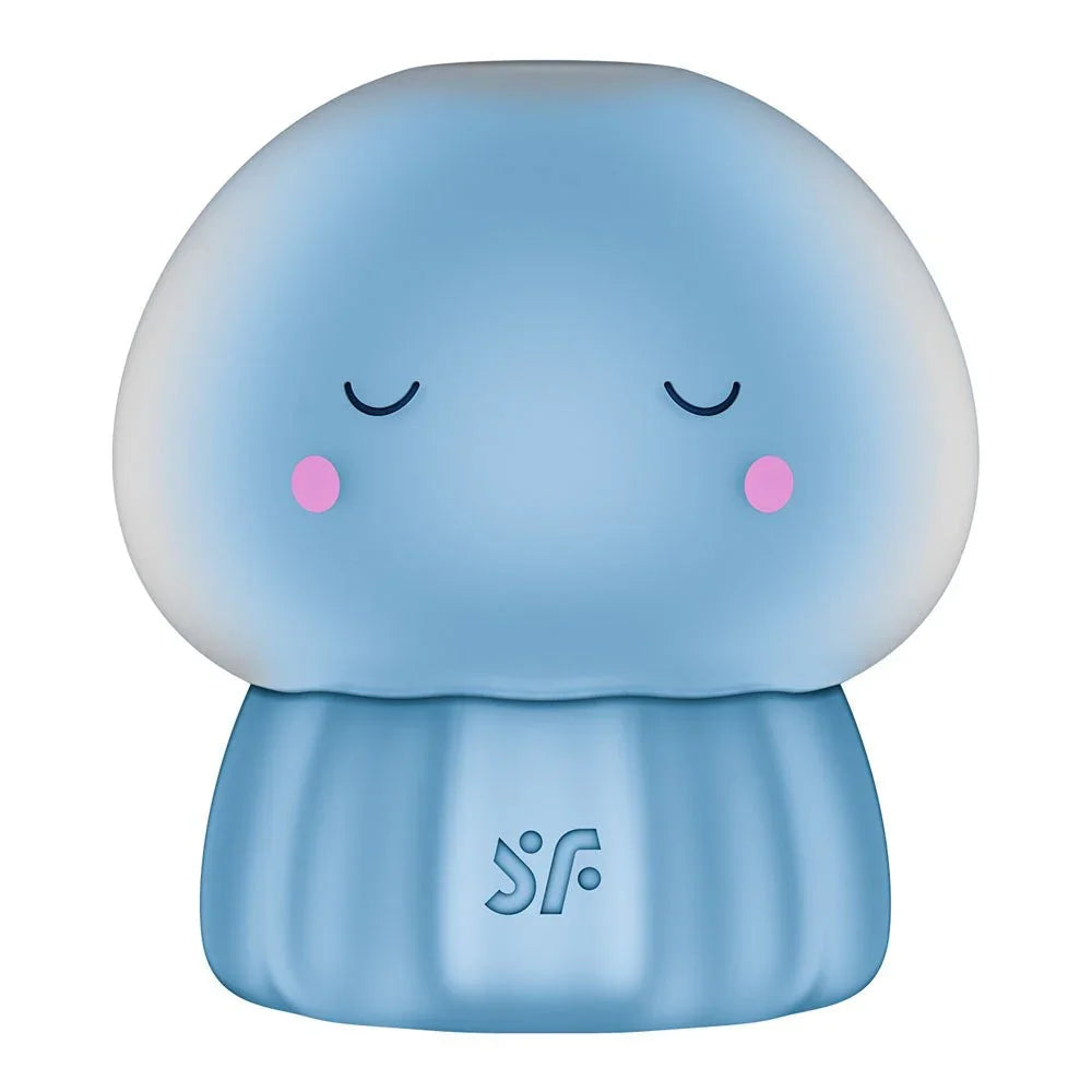Satisfyer Jelly-cious - Air Pulse Stimulator in Blue, front view