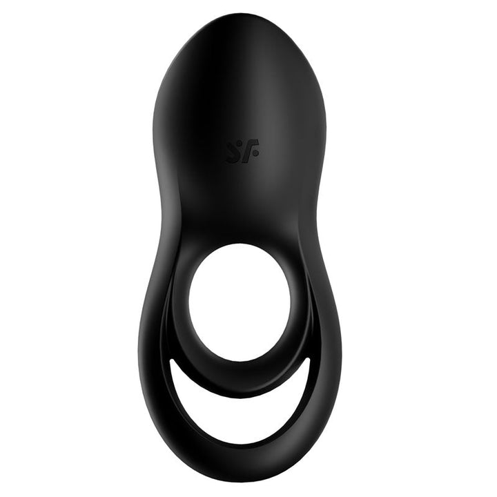 Satisfyer Legendary Duo - Black USB Rechargeable Cock & Balls Ring – Sex toys NZ by Naughtyhut. Discreet delivery nationwide.