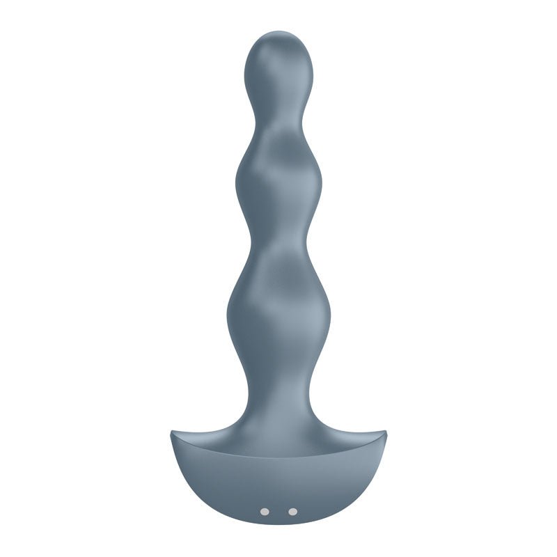 Buy Satisfyer Lolli - Plug 2 - Gray Vibrating Anal Beads – Naughtyhut NZ sex toys online. Discreet delivery & top brands.