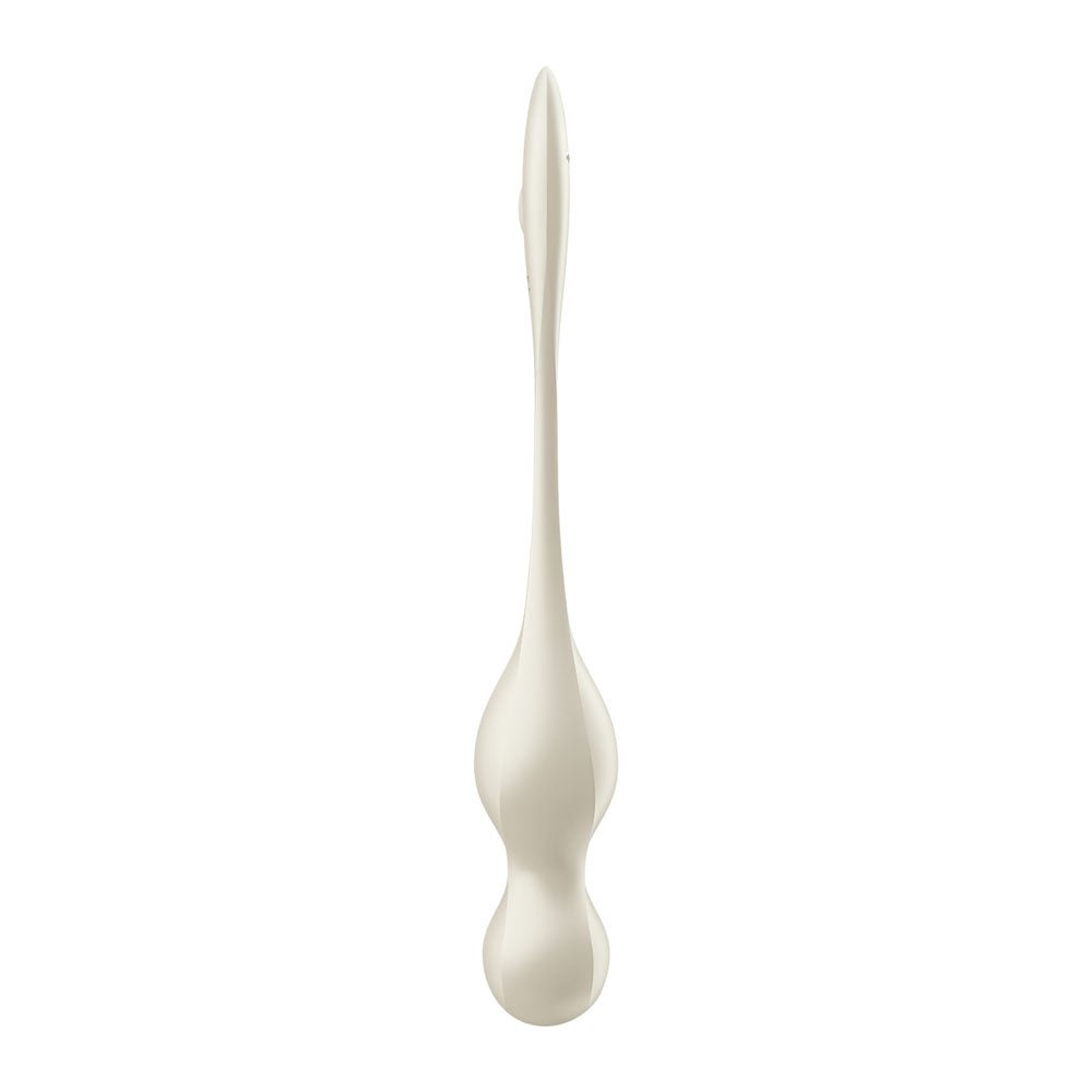 Buy Satisfyer Love Birds 1 - White - White USB Rechargeable Pelvic Floor Trainer with App Control – Naughtyhut NZ sex toys online. Discreet delivery & top brands.