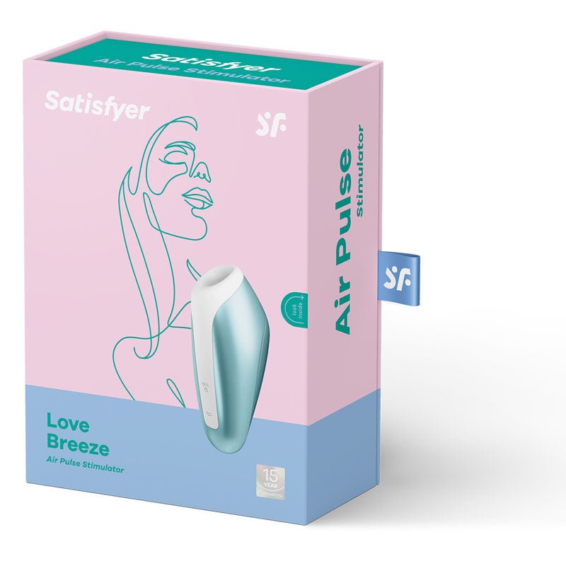 Buy Satisfyer Love Breeze - Touch - Free USB - Rechargeable Clitoral Stimulator with Vibration – Naughtyhut NZ sex toys online. Discreet delivery & top brands.