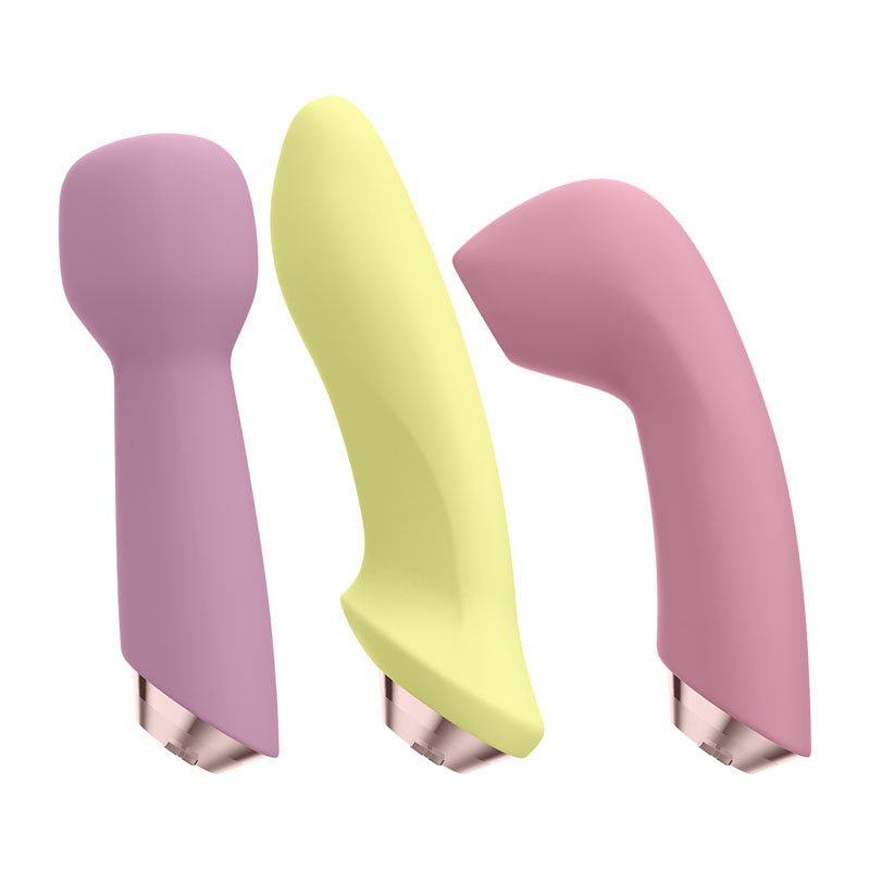 Buy Satisfyer Marvelous Four - 4 - in - 1 USB Rechargeable Vibes – Naughtyhut NZ sex toys online. Discreet delivery & top brands.