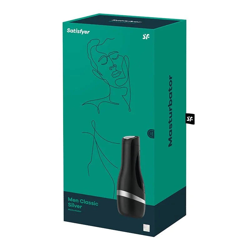 Satisfyer Men Classic Black/Silver retail box