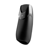 Buy Satisfyer Men Vibration+ - Black USB Rechargeable Masturbator with App Control – Naughtyhut NZ sex toys online. Discreet delivery & top brands.
