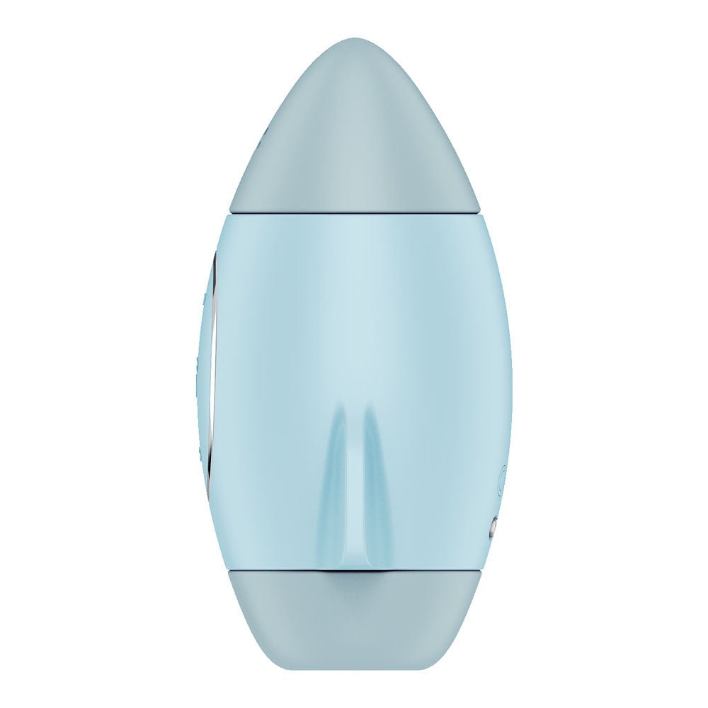 Buy Satisfyer Mission Control - Blue - Blue USB Rechargeable Vibrating Air Pulse Stimulator – Naughtyhut NZ sex toys online. Discreet delivery & top brands.