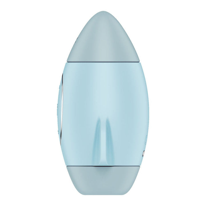 Satisfyer Mission Control - Blue - Blue USB Rechargeable Vibrating Air Pulse Stimulator – Sex toys NZ by Naughtyhut. Discreet delivery nationwide.